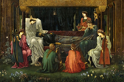 The Last Sleep of Arthur in Avalon Edward Burne-Jones